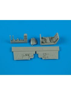 Aires - BF 109G-6 cockpit set Für FINE MODELS Bausatz