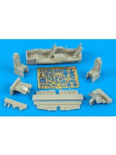   Aires - F-16D Fightning Falcon cockpit set Für Hasegawa Bausatz.