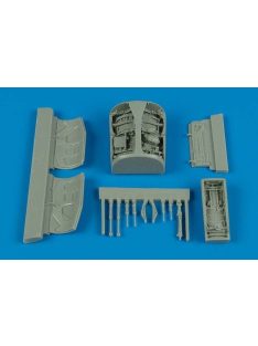 Aires - F-16l Sufa wheel bay for Hasegawa