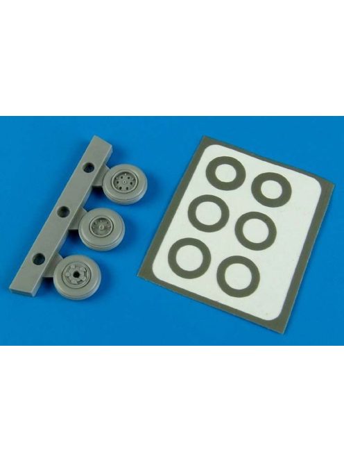 Aires - AV-8B Harrier wheels & paint masks