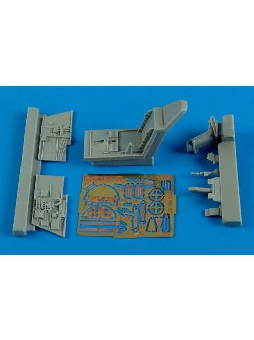 Aires - Bf-109E-3/E-4 cockpit set for Airfix