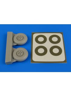 Aires - Beaufighter wheels(five spoke)&paint mas