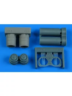   Aires - F-5A Freedom Fighter exhaust nozzles for Italeri/Revell