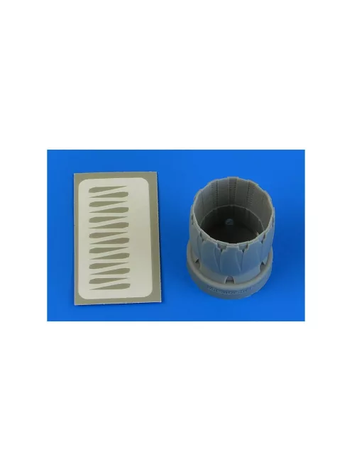Aires - Mitsubishi F-2A/B exhaust nozzle - opened rcommended for Hasegawa