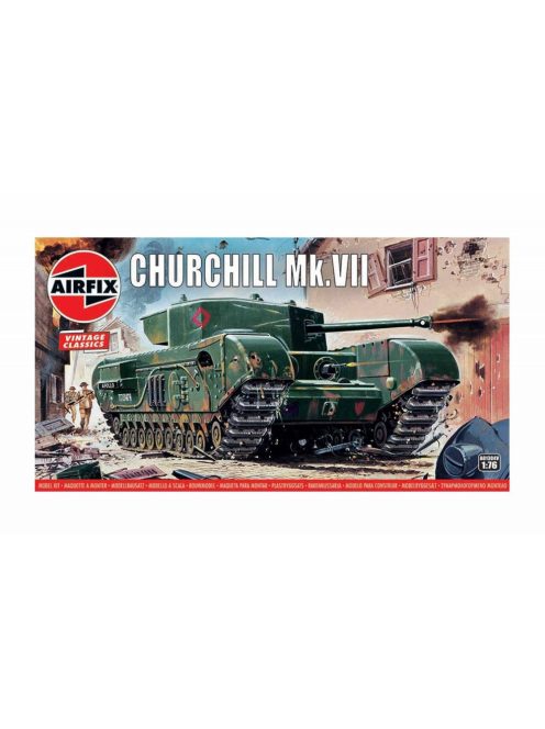 Airfix - Churchill Mk.VII Tank, Vintage Classics