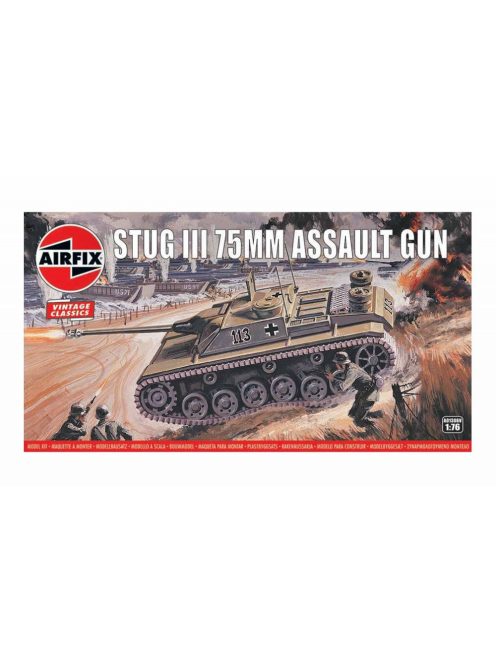 Airfix - Stug III 75mm Assault Gun,Vintage Classics