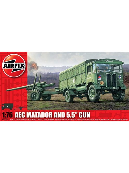 Airfix - AEC Matador & 5,5 inch Gun