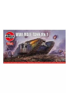 Airfix - WWI "Male" Tank Mk.I,Vintage Classics