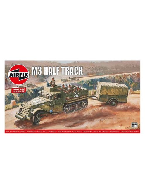 Airfix - M3 Half Track 1 Ton Trailer Vintage Classics