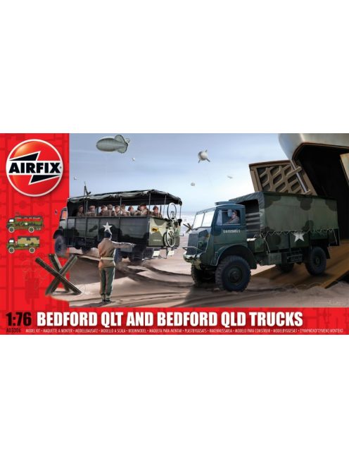 Airfix - Bedford Qld/Qlt Trucks