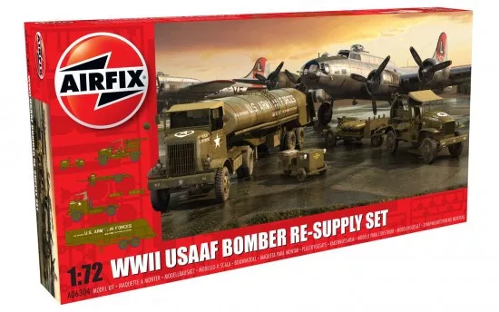 Airfix - USAAF 8TH Airforce Bomber Resupply Set - Hobby Ches