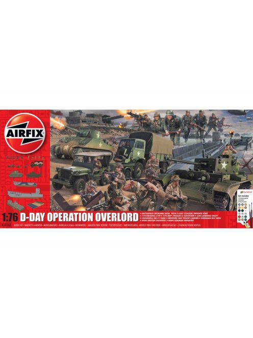 Airfix - D-Day 75Th Anniversary Operation Overlor Gift Set