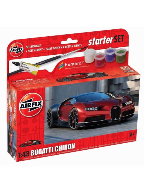 Airfix - Small Starter Set NEW Bugatti Chiron