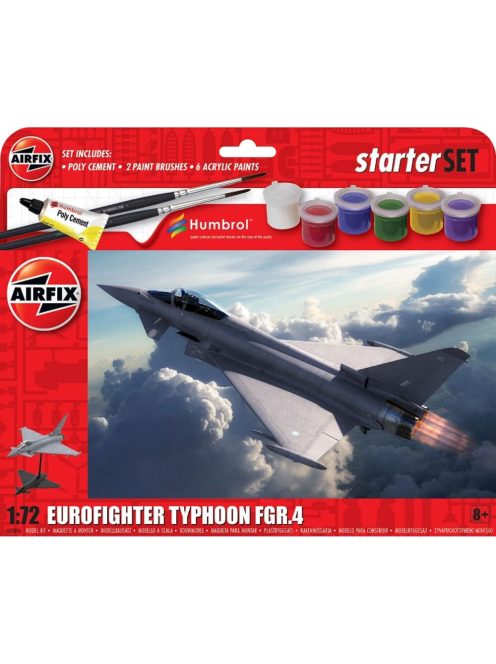 Airfix - Starter Set - Eurofighter Typhoon FGR.4