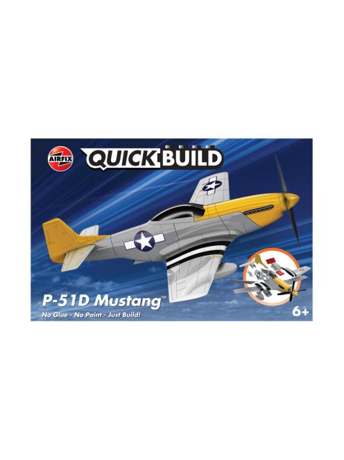 Airfix - QUICKBUILD P-51D Mustang - Snap Fit