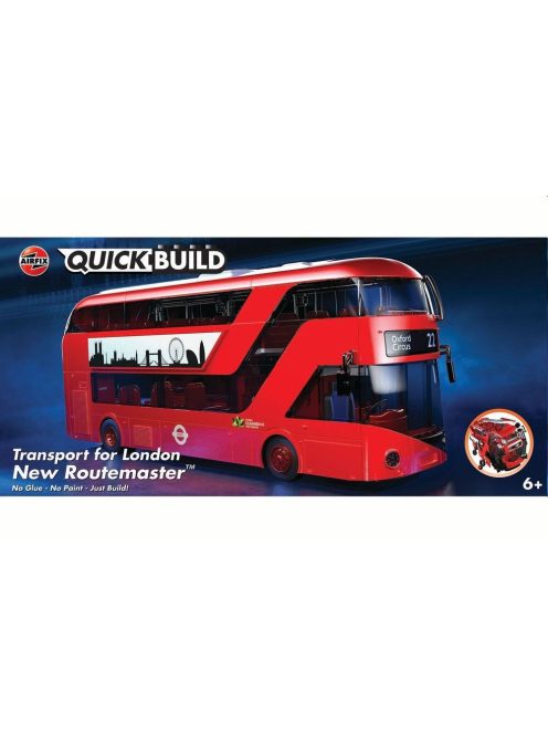 Airfix - QUICKBUILD New Routemaster Bus