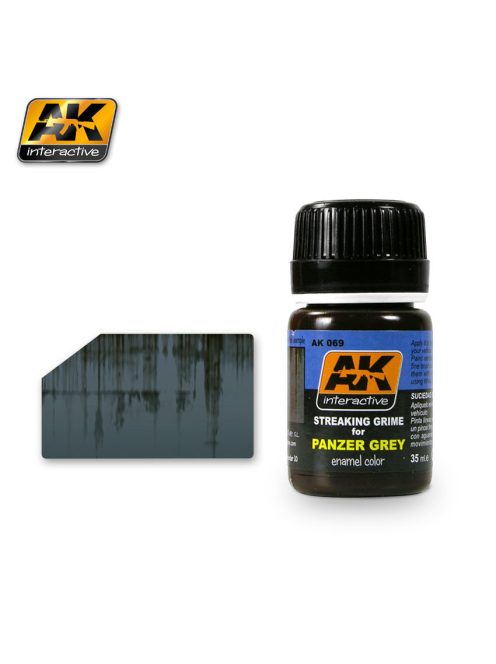 AK Interactive - Streaking Grime For Panzer Grey Vehicles