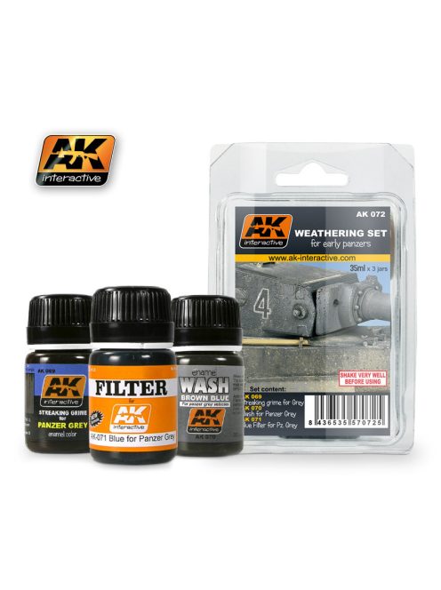 AK Interactive - Early Panzers Weathering Set