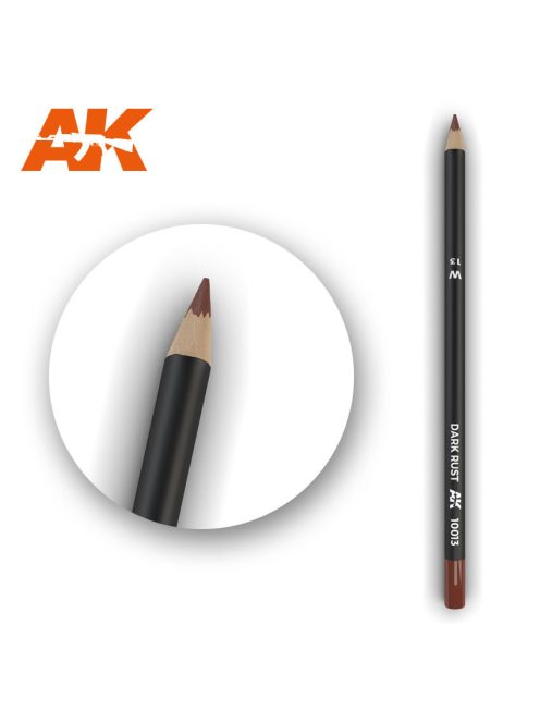 AK Interactive - Watercolor Pencil Dark Rust