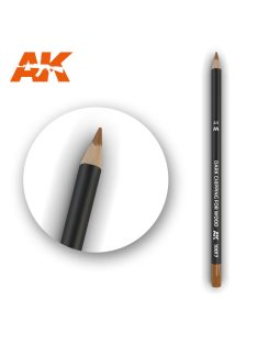 AK Interactive - Watercolor Pencil Dark Chipping For Wood