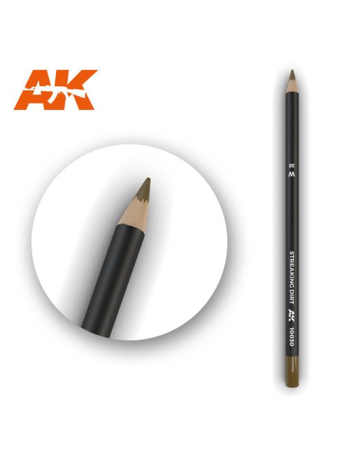 AK Interactive - Watercolor Pencil Streaking Dirt