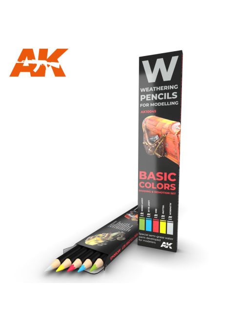 AK Interactive - Watercolor Pencil Set Basics