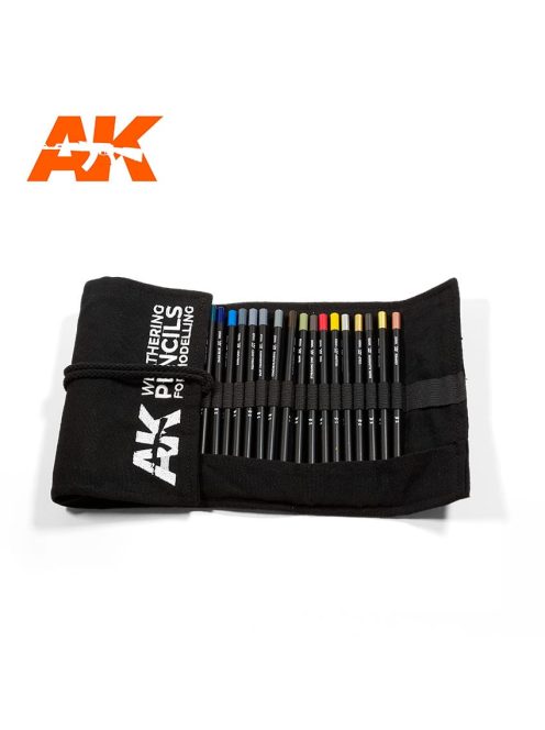 AK Interactive - Weathering Pencils Full Range Case