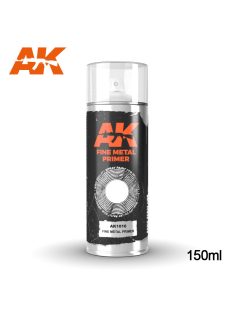 AK Interactive - Fine Metal Primer - Spray 150Ml