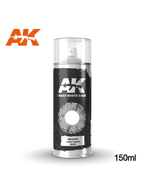 AK Interactive - Great White Base - Spray 150Ml