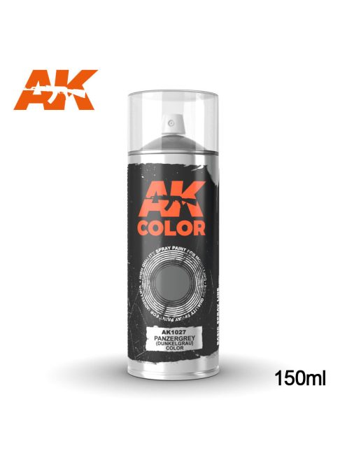 AK Interactive - Panzergrey (Dunkelgrau) Color - Spray 150Ml
