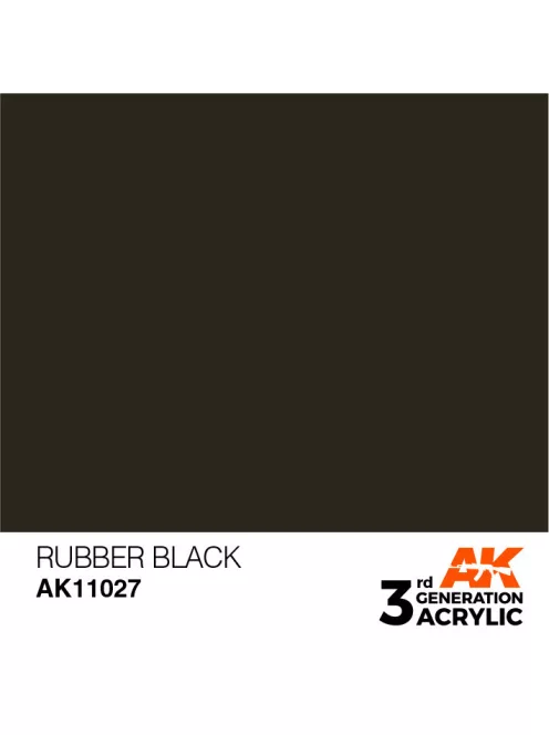 AK Interactive - Rubber Black 17ml