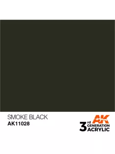 AK Interactive - Smoke Black 17ml
