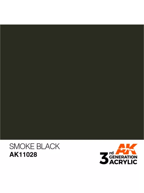 AK Interactive - Smoke Black 17ml