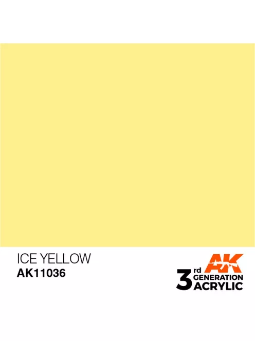 AK Interactive - Ice Yellow 17ml