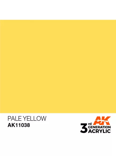 AK Interactive - Pale Yellow 17ml