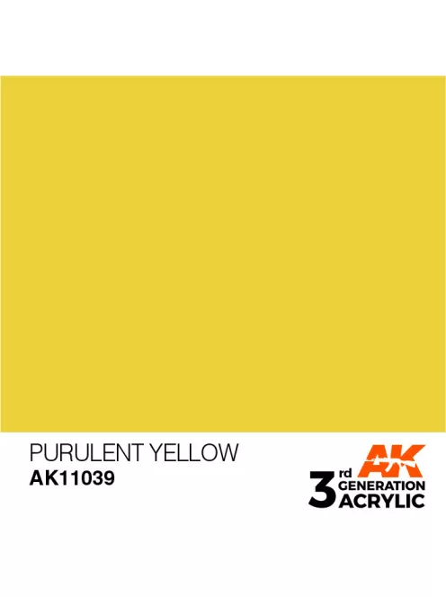 AK Interactive - Purulent Yellow 17ml