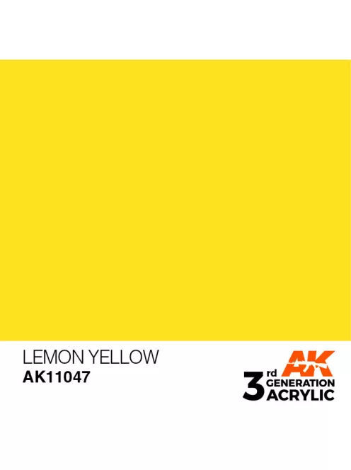 AK Interactive - Lemon Yellow 17ml