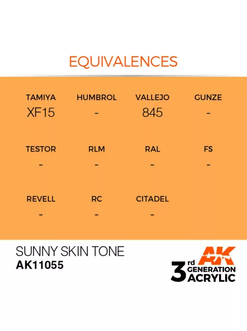 AK Interactive - Sunny Skin Tone 17ml
