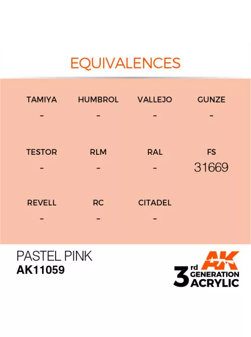 AK Interactive - Pastel Pink 17ml
