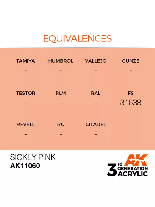 AK Interactive - Sickly Pink 17ml