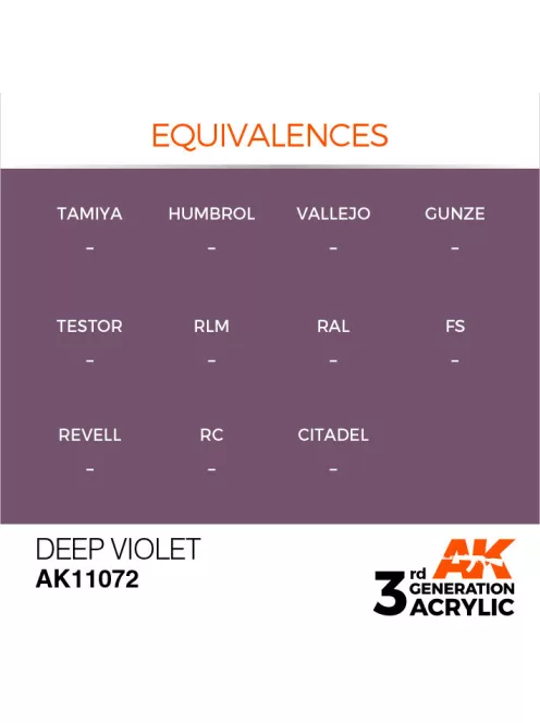 AK Interactive - Deep Violet 17ml