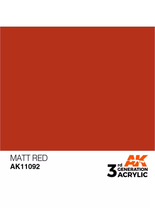 AK Interactive - Matt Red 17ml