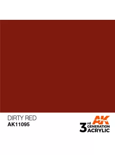AK Interactive - Dirty Red 17ml