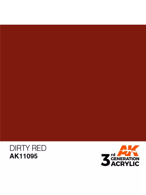 AK Interactive - Dirty Red 17ml