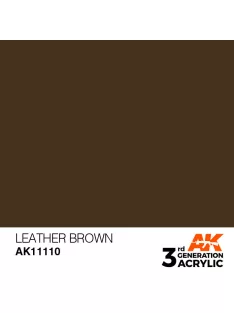 AK Interactive - Leather Brown 17ml