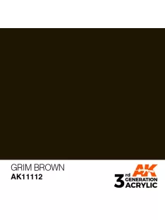 AK Interactive - Grim Brown 17ml