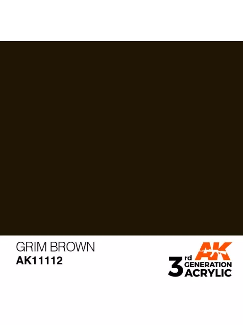 AK Interactive - Grim Brown 17ml