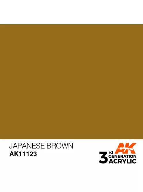 AK Interactive - Japanese Brown 17ml
