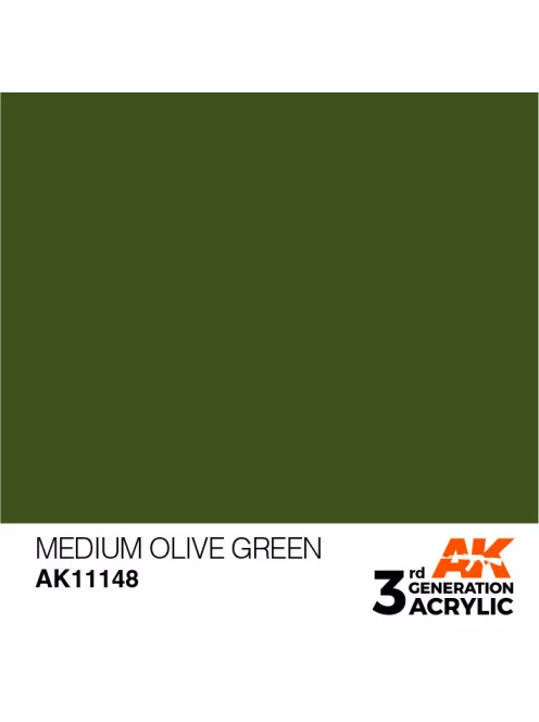 AK Interactive - Medium Olive Green 17ml