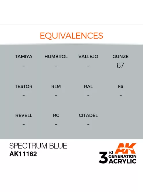 AK Interactive - Spectrum Blue  17ml